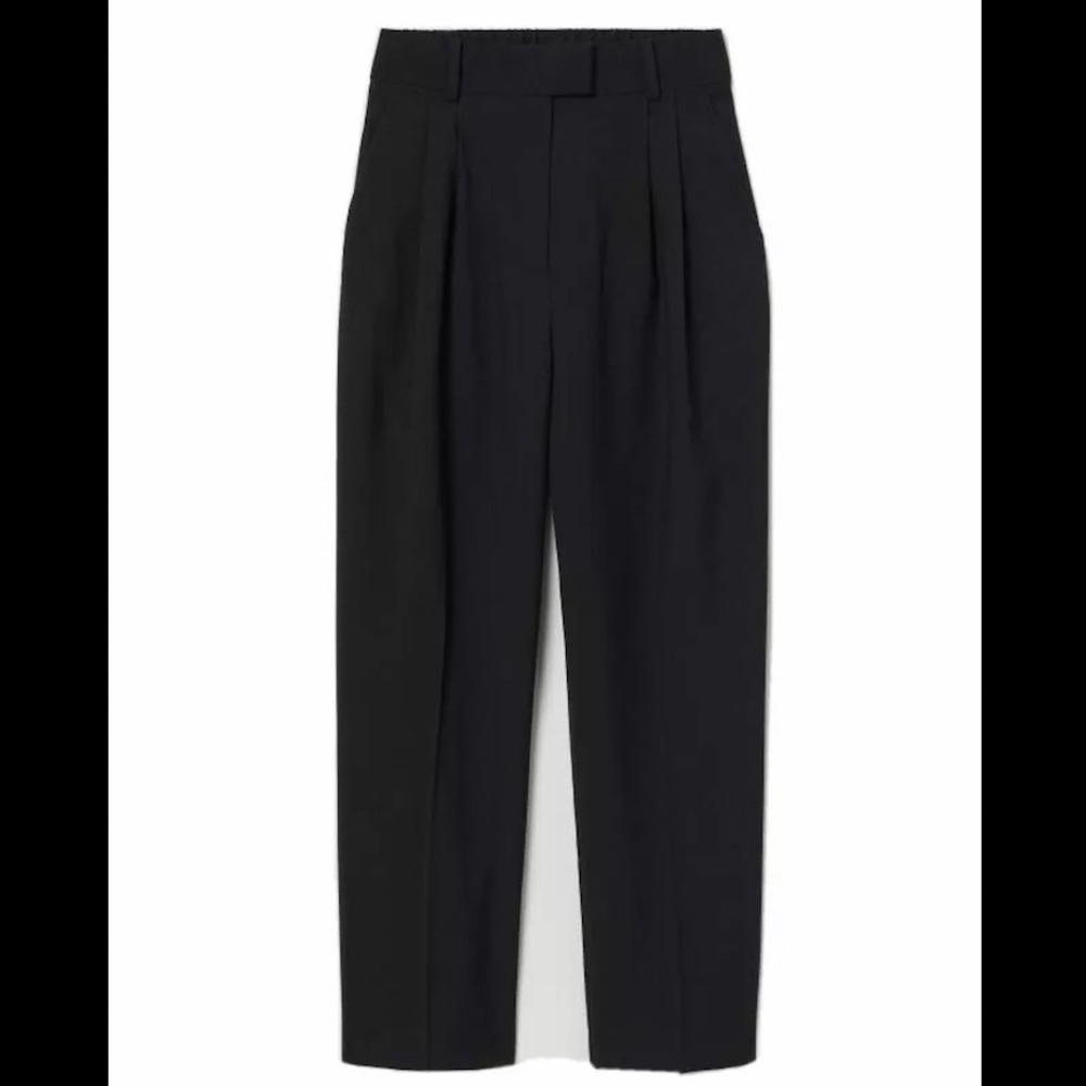 H&M Crease-Leg Trousers Size 2 NWT